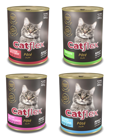 catflex pate 400g - Beef